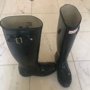 Women’s Original Tall Gloss Hunter Rainboots